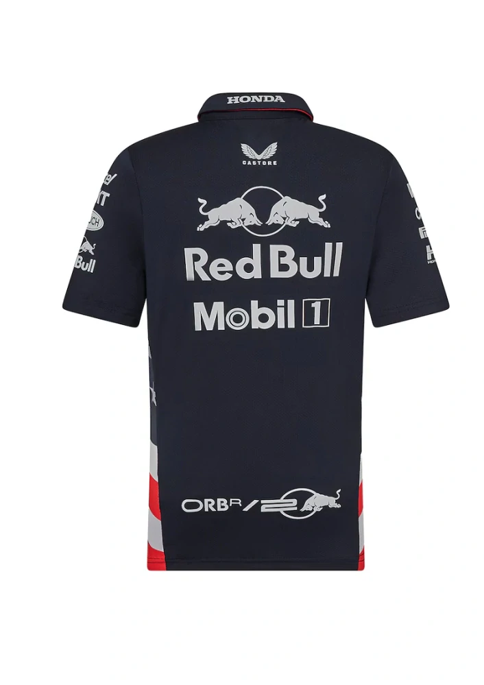 Triko s límečkem Red Bull USA