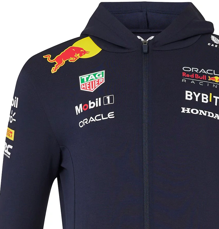 Týmová mikina Red Bull s kapucí