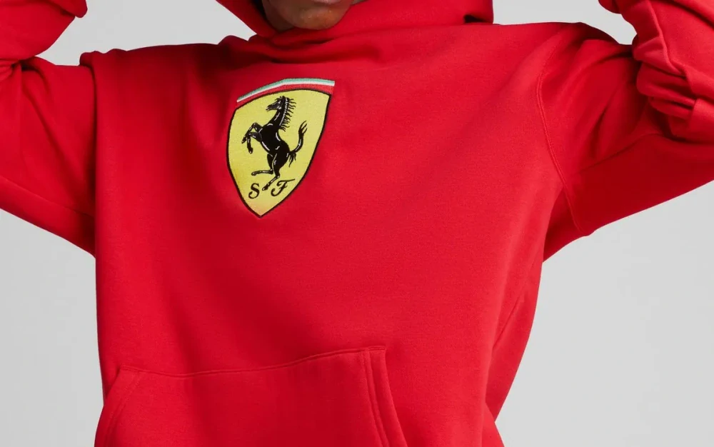 Ferrari originální mikina s kapucí