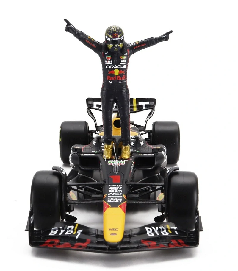 F1 Red Bull model + Max Verstappen