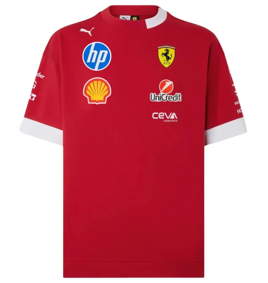 Ferrari originální teamové triko