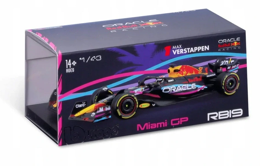 F1 Red Bull Verstappen Miami Limited