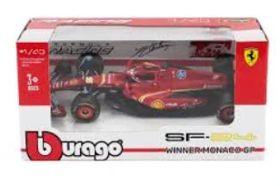 F1 Ferrari Leclerc Monaco WINNER