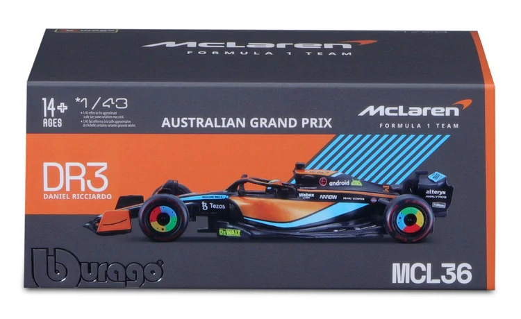 F1 McLaren Riccardo Australian Limited