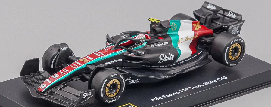 F1 Alfa Romeo Monza C43 Zhou Guanyu