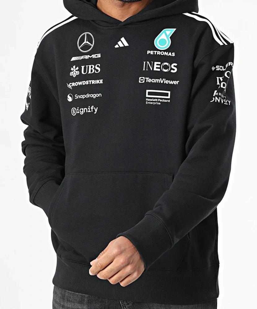 Mercedes mikina s kapucí