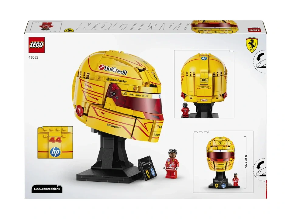 LEGO F1 Ferrari Lewis Hamilton