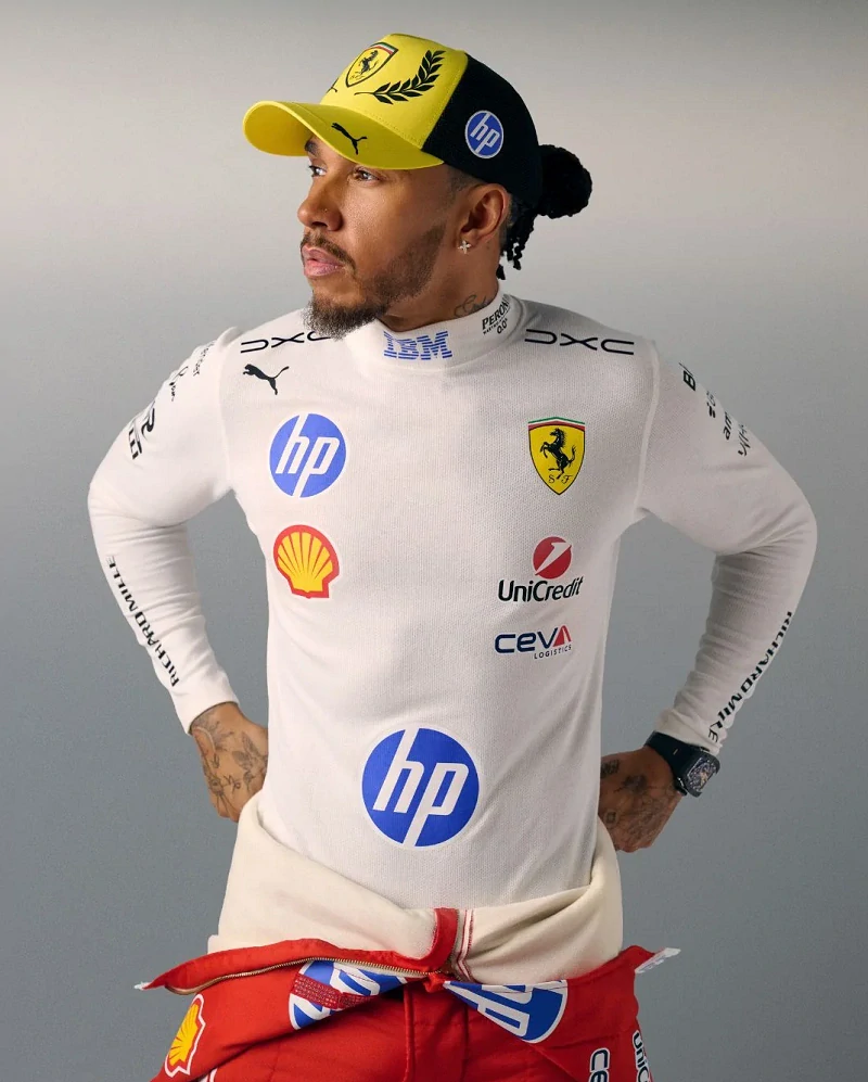 Kšiltovka Ferrari Hamilton Silverstone 2026