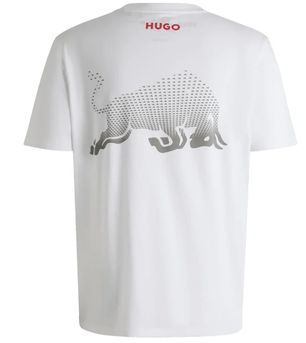Triko Red Bull Hugo Boss bílé