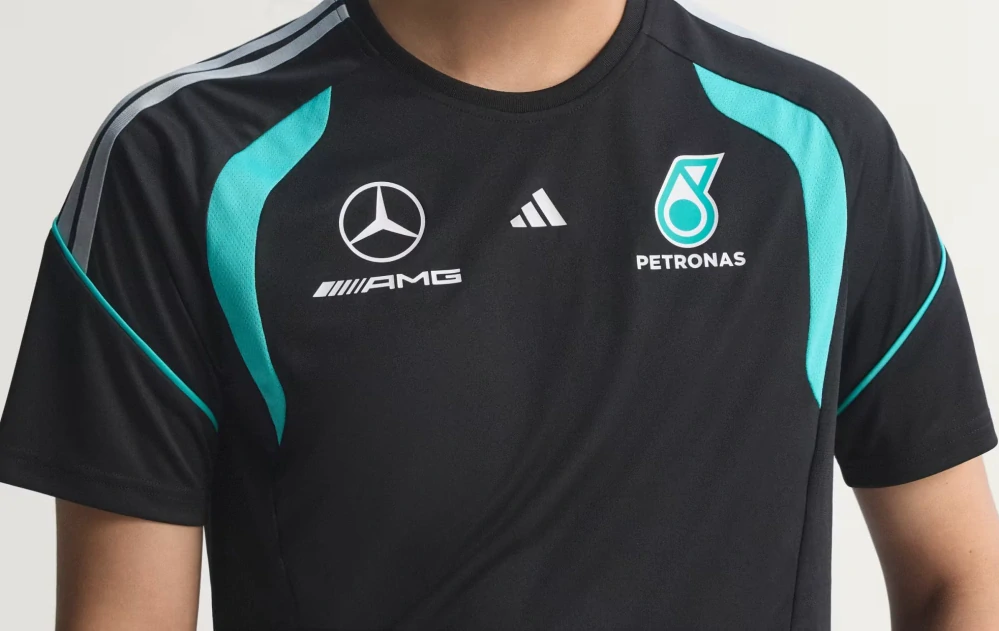 Mercedes F1 černé tričko