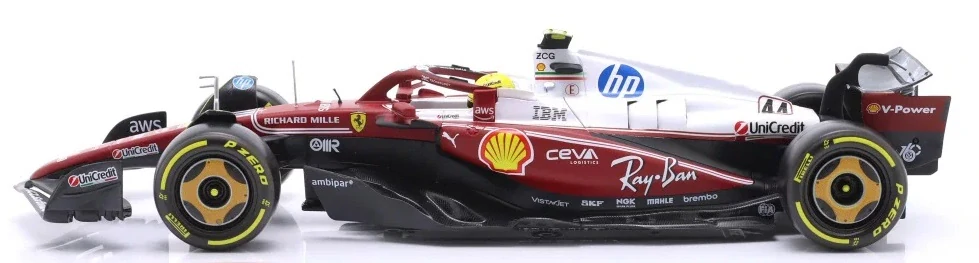Ferrari Lewis Hamilton Monza GP 25" 1/18 Limited