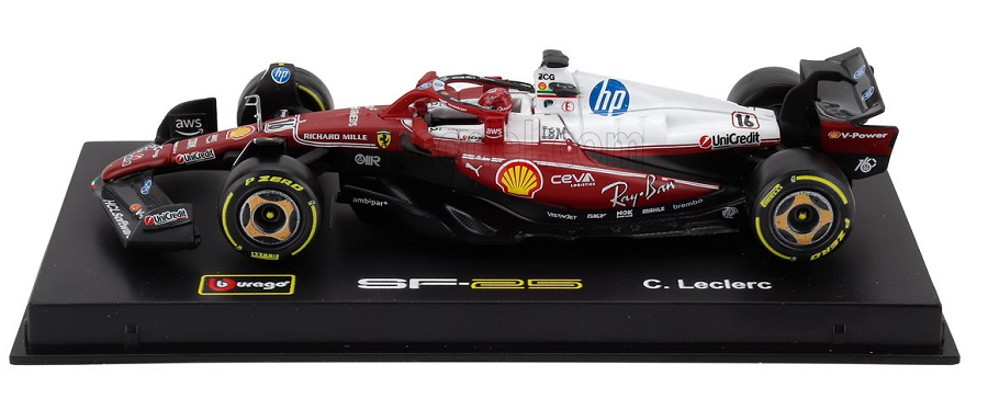 F1 Ferrari Monza SF-25 Charles Leclerc