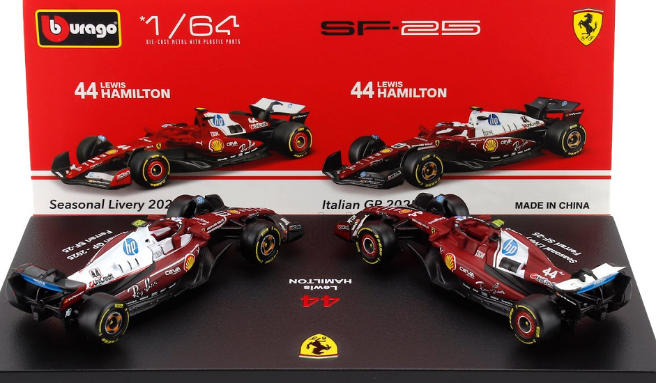 F1 Ferrari set Hamilton 2025