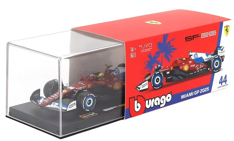 F1 Ferrari Miami SF-25 Lewis Hamilton