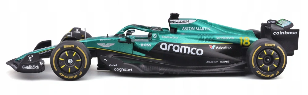 F1 Aston Martin model + Lance Stroll