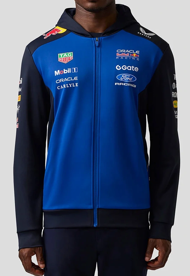 Mikina Red Bull team na zip