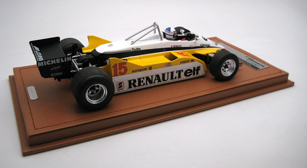 RENAULT Alain Prost BRAZILIAN GP 1982" 1/18 Limited