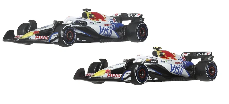 Hot Wheels F1 Racing Bulls Set