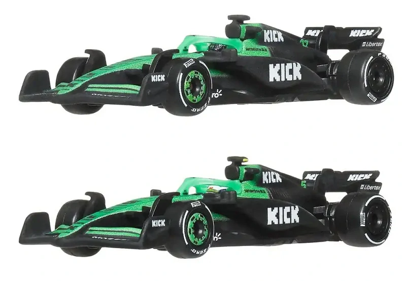 Hot Wheels F1 Kick Sauber Set