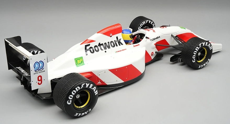 FOOTWORK Michele Alboreto SPAIN GP 1992" 1/18 Limited