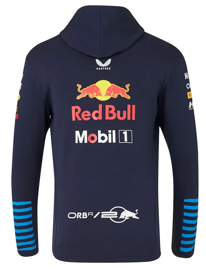 Týmová mikina Red Bull s kapucí