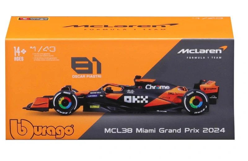 F1 McLaren Miami MCL38 Oscar Piastri