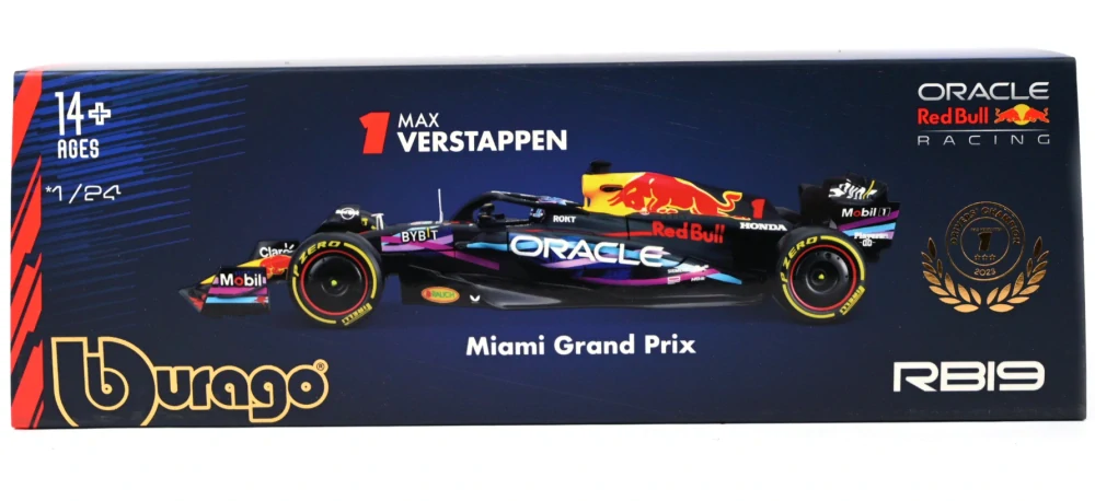 F1 Red Bull Miami RB19 Verstappen 1/24
