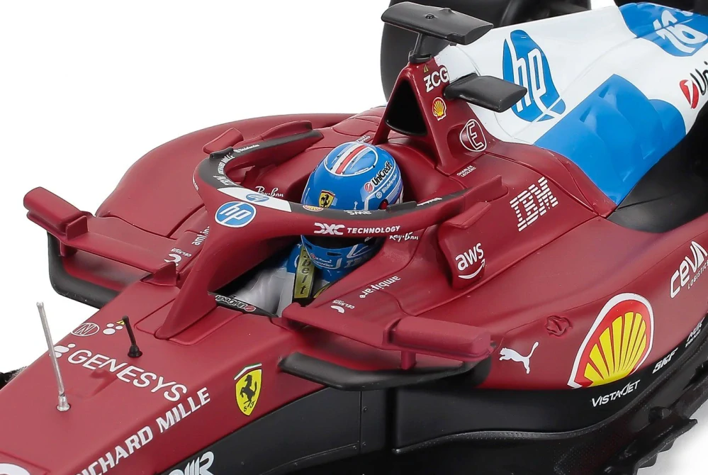 Ferrari Charles Leclerc Miami GP 25" 1/18 Limited