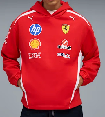Originální mikina Ferrari team 2026