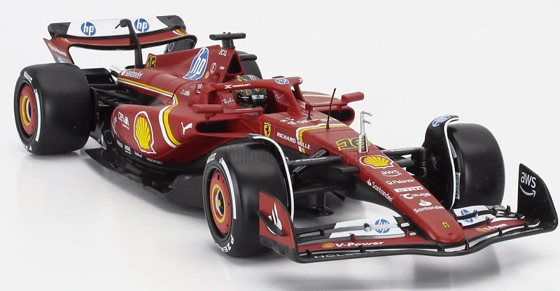 Ferrari Charles Leclerc Monza GP 24" Winner 1/18 Limited