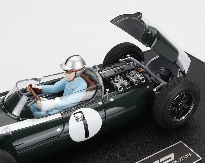 COOPER Jack Brabham BRITISH SILVERSTONE GP 1960" 1/18 Limited