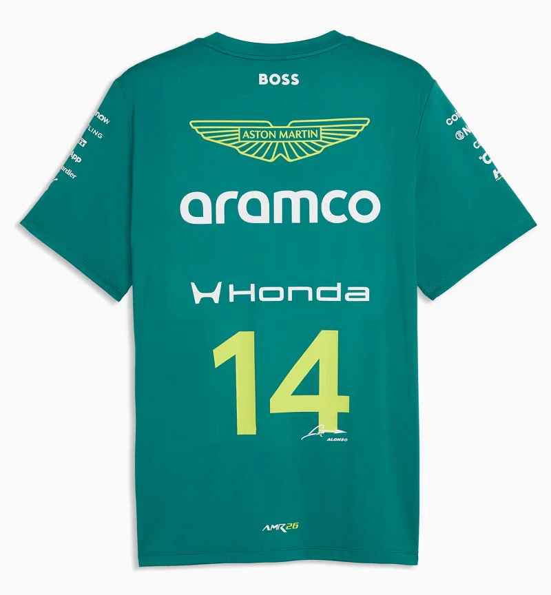 Fernando Alonso triko Aston Martin
