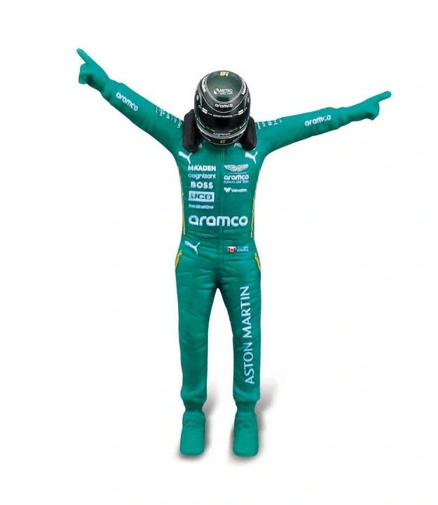 F1 Aston Martin model + Lance Stroll
