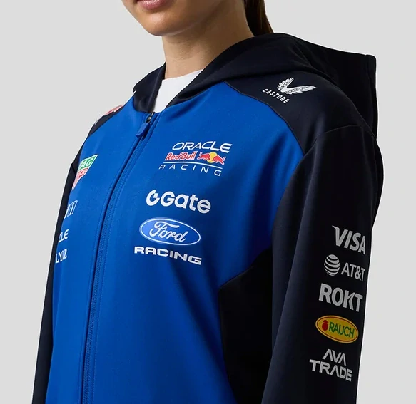 Mikina Red Bull team na zip