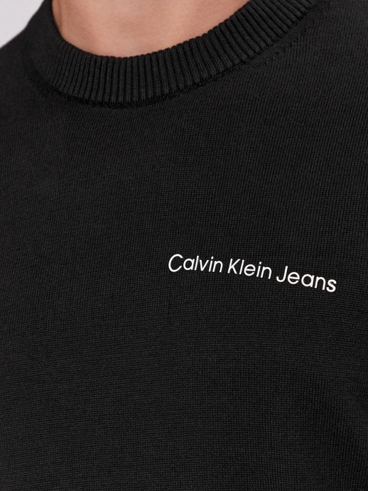 Calvin Klein pánský černý svetr