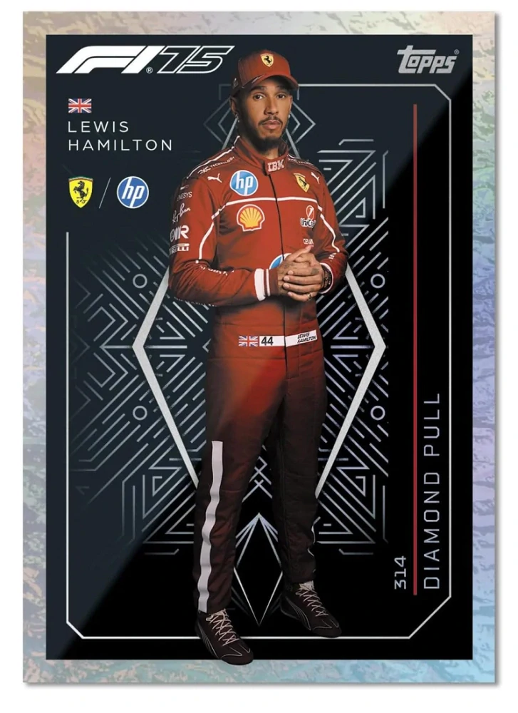 F1 Sběratelské karty 2025