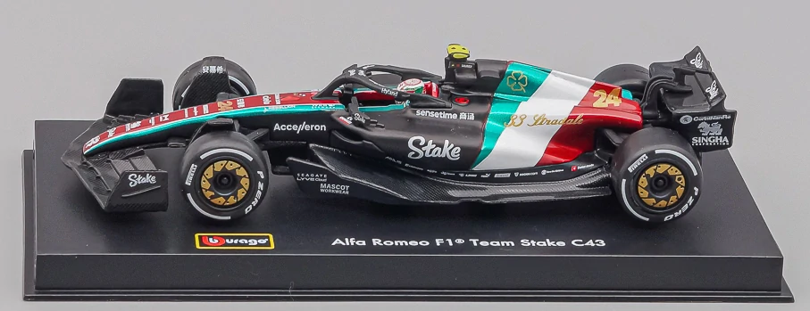 F1 Alfa Romeo Monza C43 Zhou Guanyu