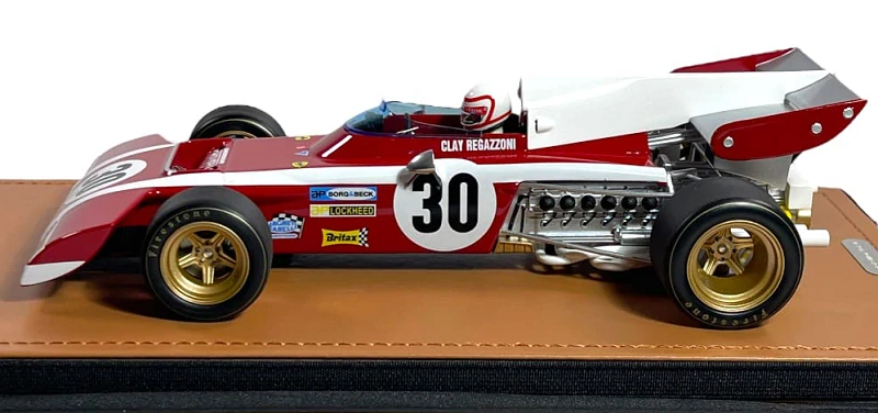 FERRARI Clay Regazzoni BELGIUM GP 1971" 1/18 Limited