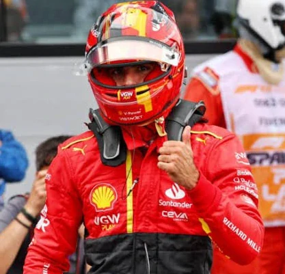 Helma Carlos Sainz SPAIN GP 2022