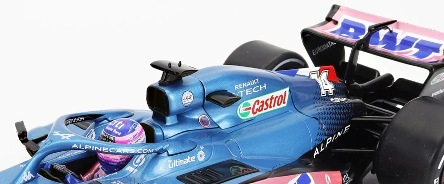 Alpine Fernando Alonso Monaco GP 22" 1/18 Limited