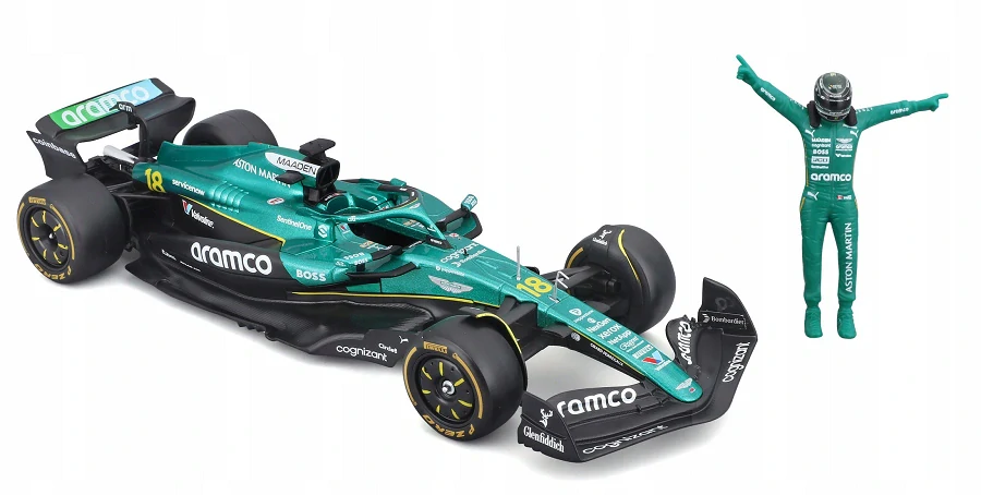 F1 Aston Martin model + Lance Stroll