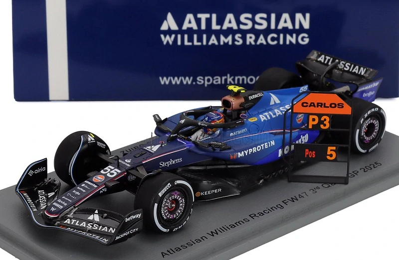 Williams Qatar GP 25" Carlos Sainz