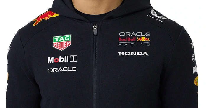 Mikina na zip Red Bull