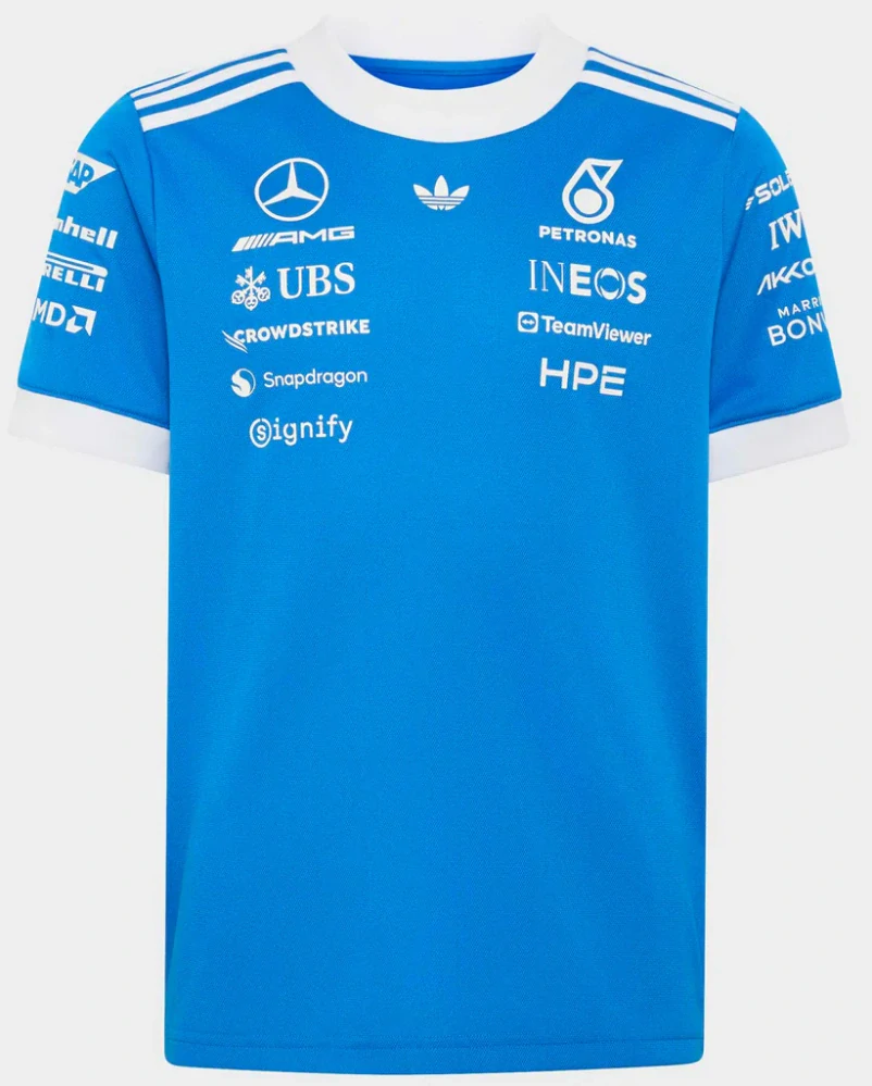 Mercedes teamové triko Silverstone