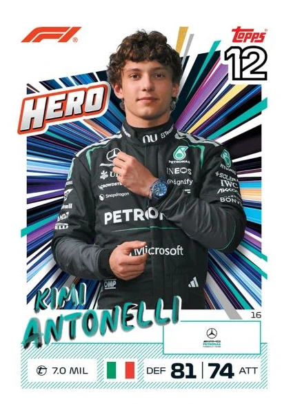 F1 Sběratelské karty 2026