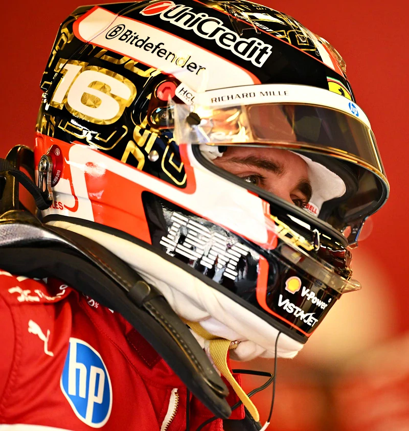 Helma Leclerc ABU DHABI GP 2025