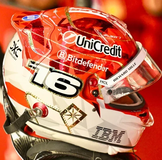 Helma Leclerc LAS VEGAS GP 2025