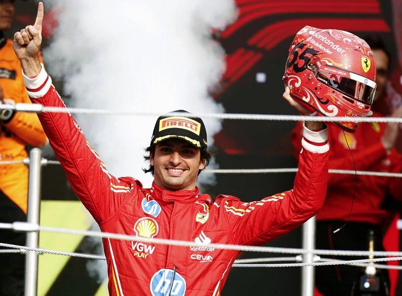 Helma Sainz MEXICO GP 2024 Winner