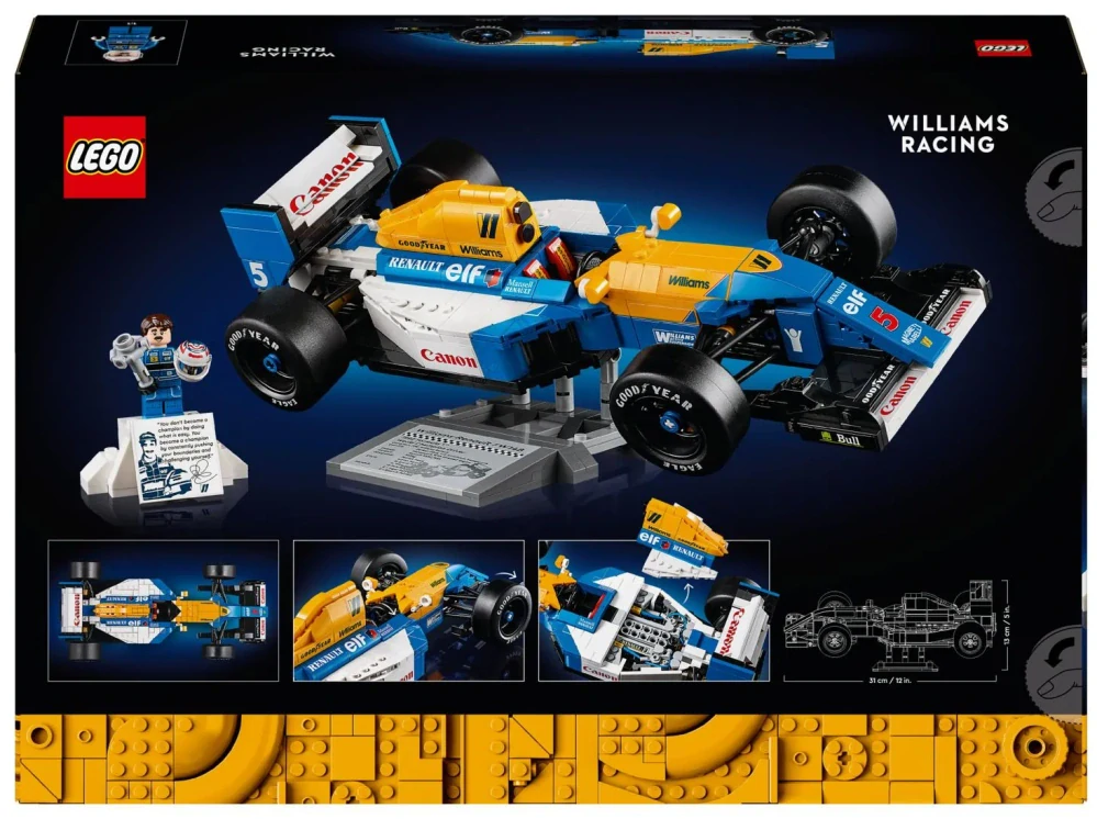 LEGO F1 Williams Racing Nigel Mansell