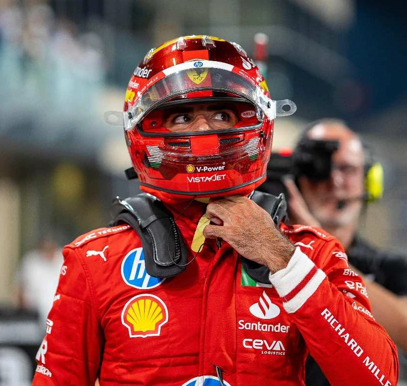 Helma Carlos Sainz ABU DHABI GP 2024